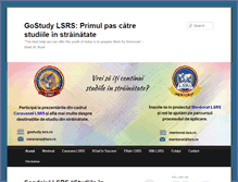 Tablet Screenshot of gostudy.lsrs.ro